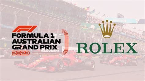 rolex sponsoring f1|f1 rolex australian grand prix.